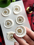 Fang Wax Seal Handmade Sticker Gallery Sheet- Pack of 6